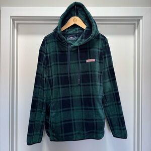 Vineyard Vines Fleece Plaid Hoodie